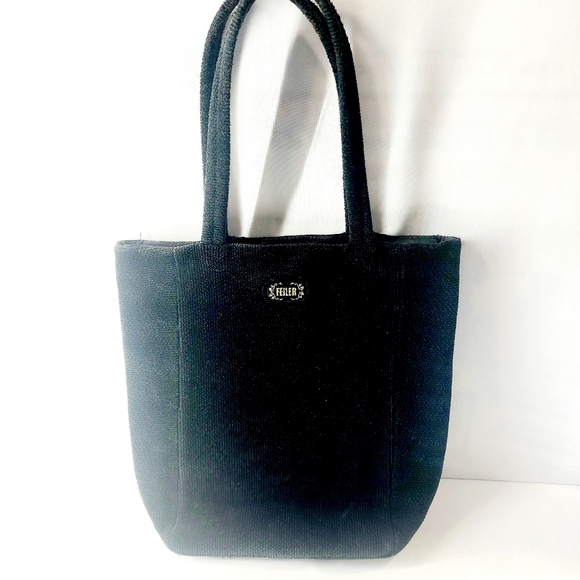 Floral Embroidered Black Satchel - Picture 2 of 7